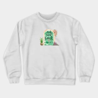 Inspirational Bible Verse Ask Seek and Knock Crewneck Sweatshirt